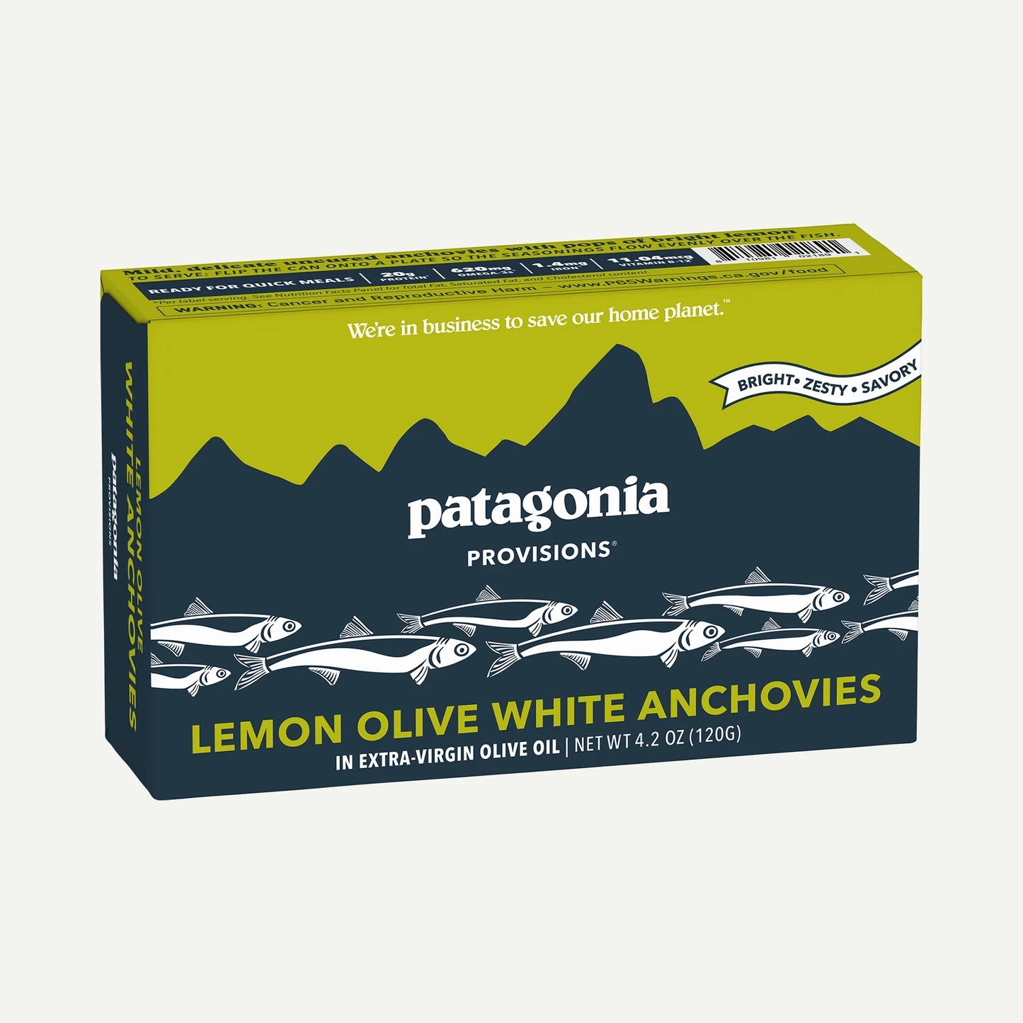 Lemon Olive Spanish White Anchovies - US 4725
