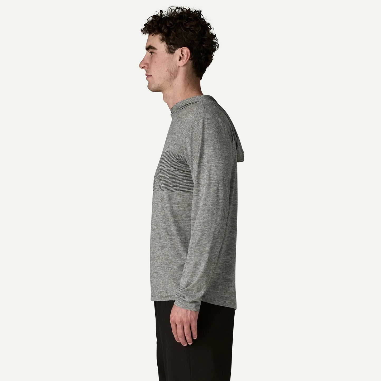 Men's Capilene® Cool Daily Hoody - Strataspire Stripe - US 3668