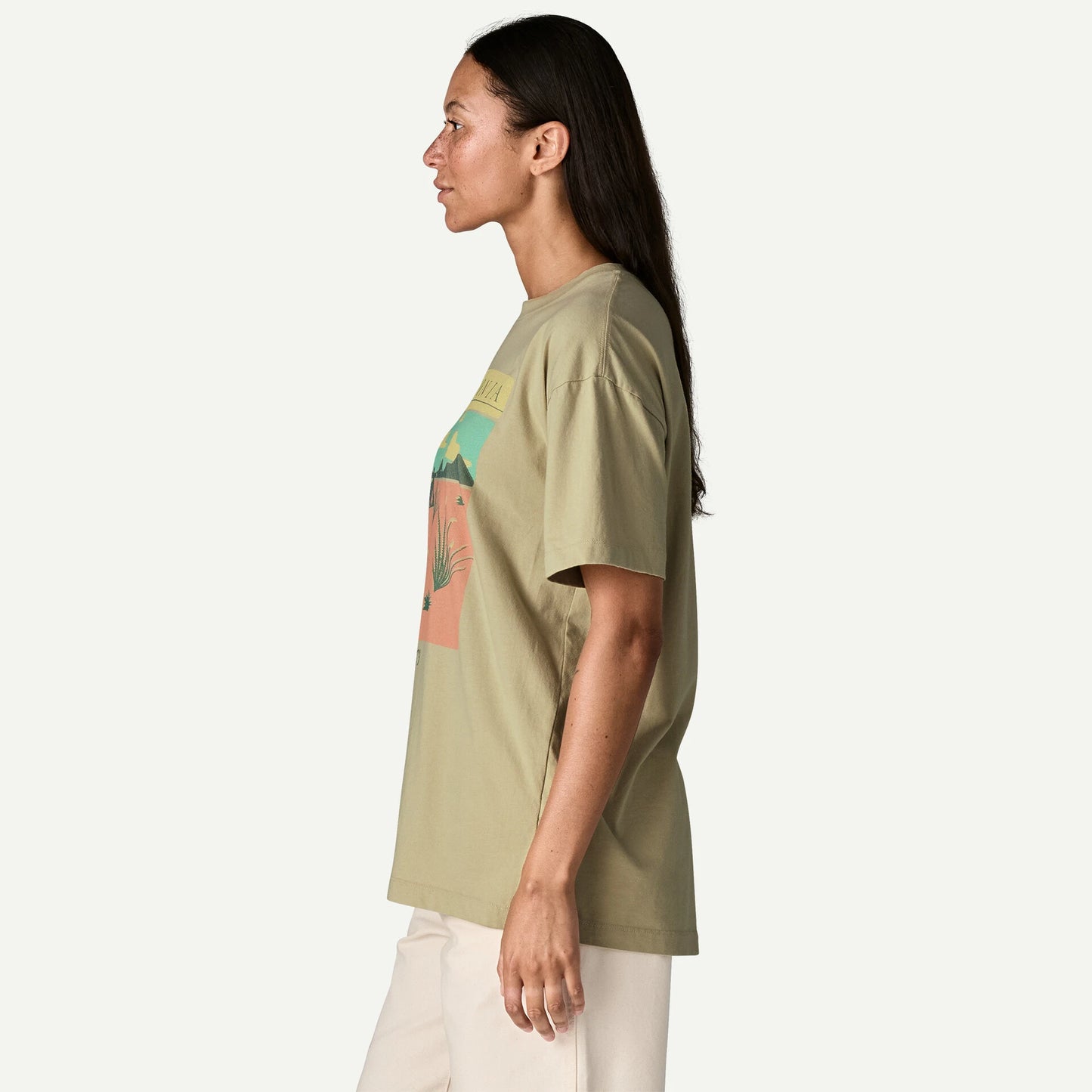 Women's Desert Glow Oversized T-Shirt - US 7119