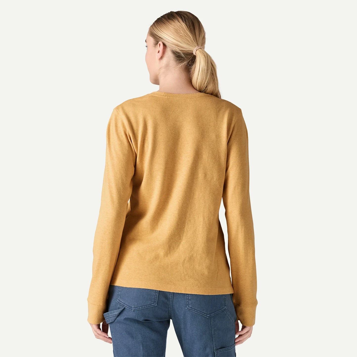 Women's Long-Sleeved Work Pocket T-Shirt - US 3260