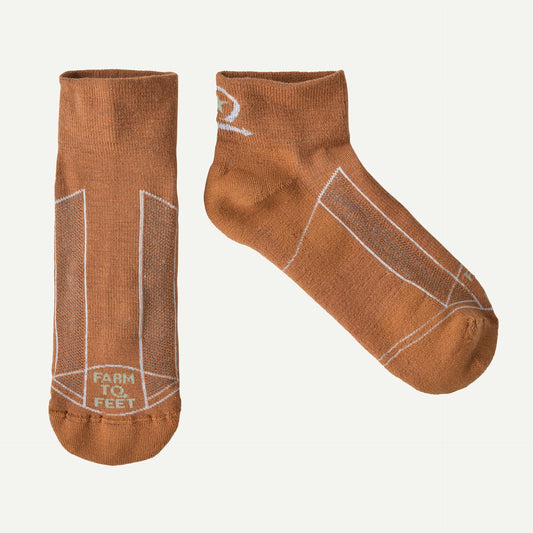 Farm to Feet® Greensboro Light Cushion Quarter Socks - US 3746
