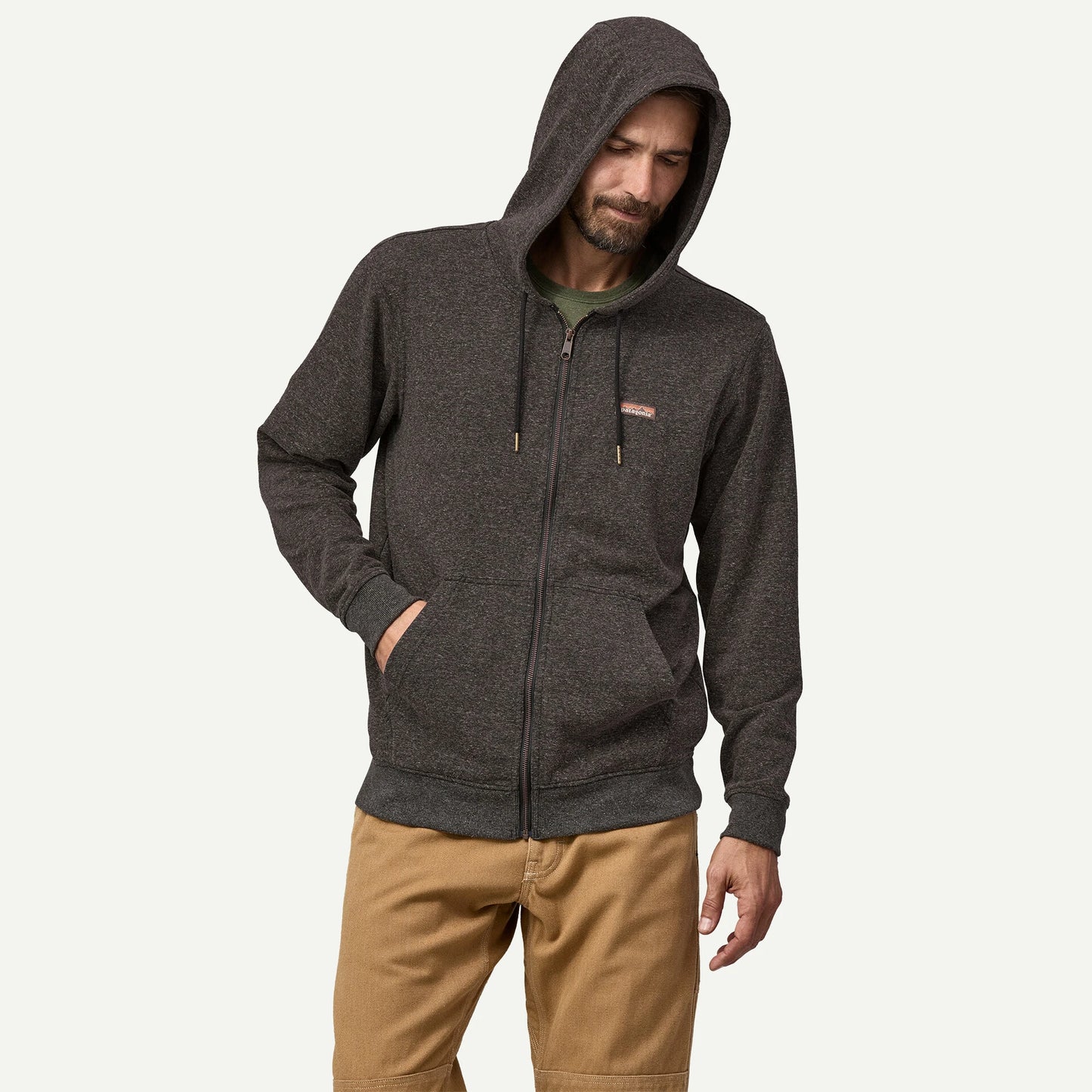 Men's Full-Zip Work Hoody Sweatshirt - US 4316