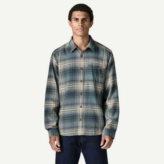 Men's Long-Sleeved Lightweight Fjord Flannel Shirt - US 1308