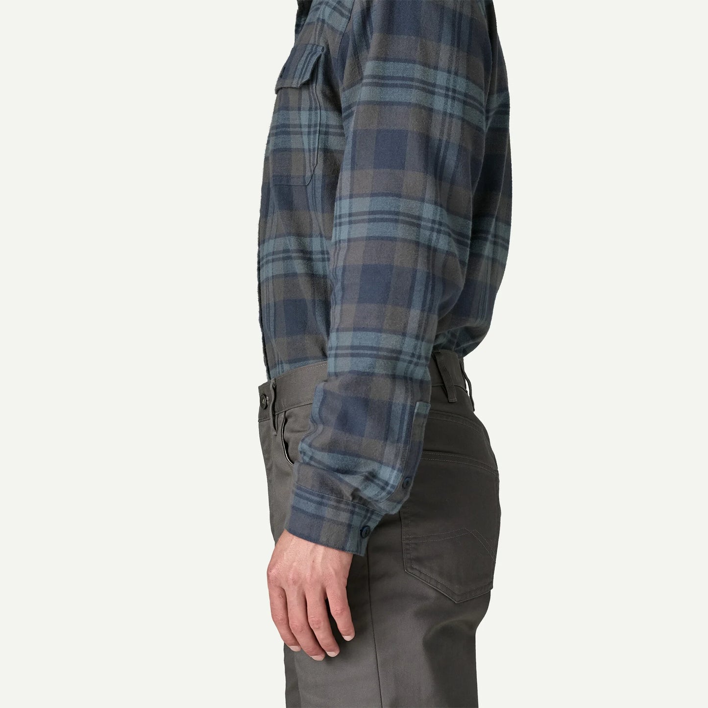 Men's Long-Sleeved Lightweight Fjord Flannel Shirt - US 1854