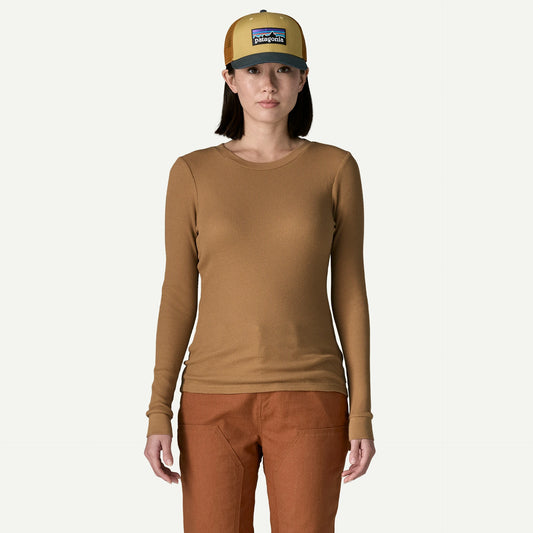 Women's Work Waffle Crewneck - US 4968