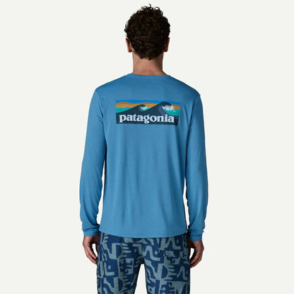 Men's Long-Sleeved Capilene® Cool Daily Shirt - Boardshort Logo - US 3913