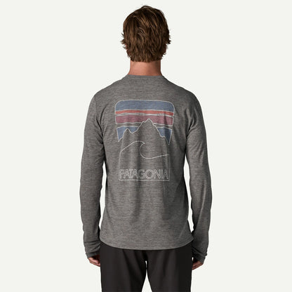 Men's Long-Sleeved Capilene® Cool Sun Shirt - Peak Visions - US 1625