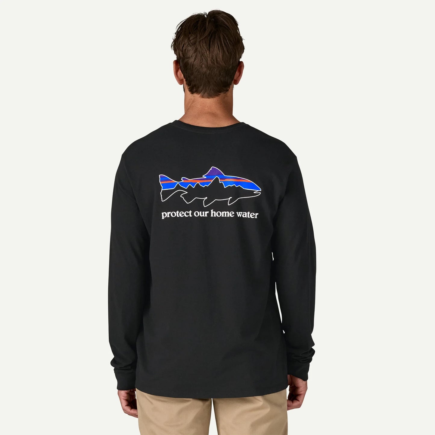 Men's Long-Sleeved Home Water Trout Responsibili-Tee® - US 7608