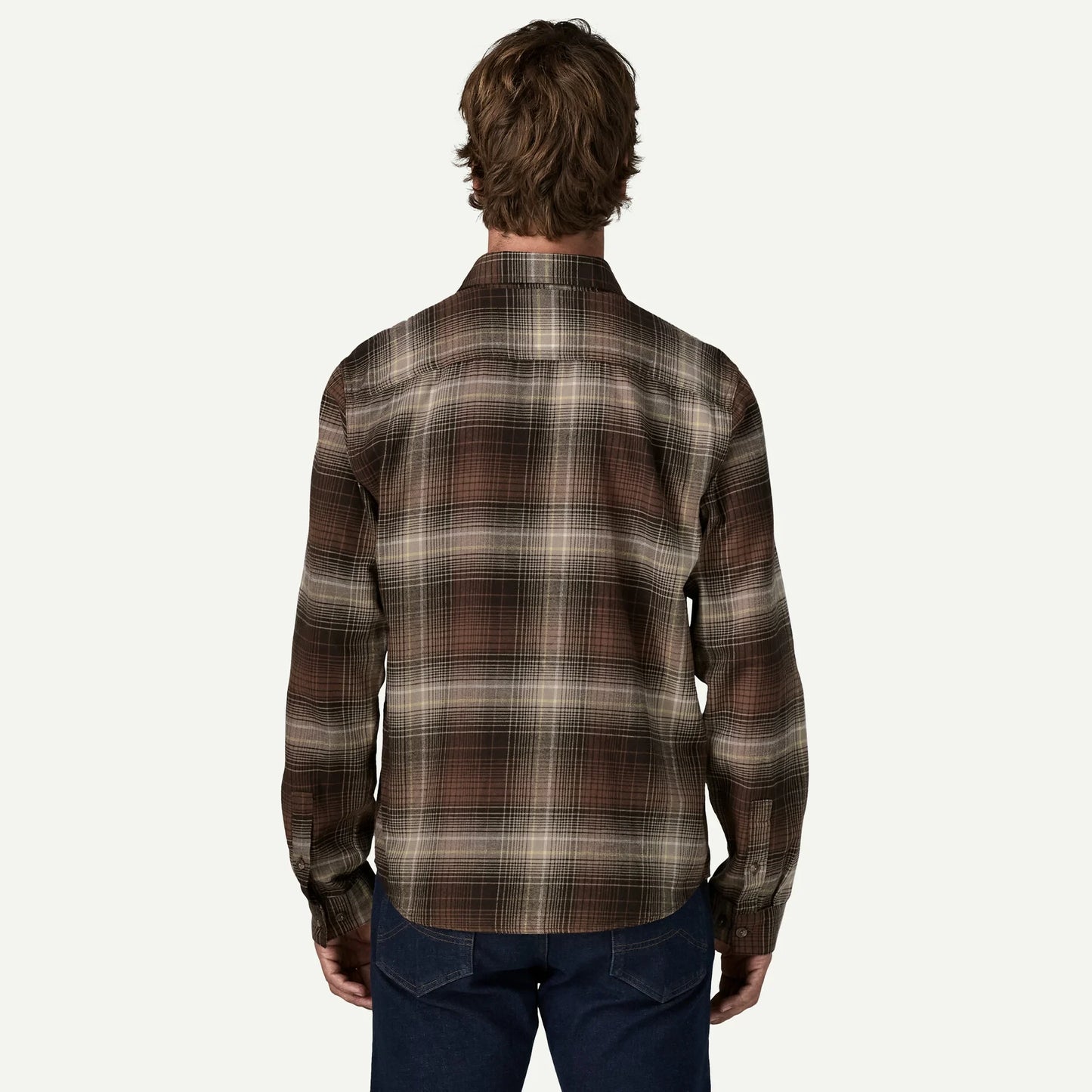 Men's Long-Sleeved Lightweight Fjord Flannel Shirt - US 6928