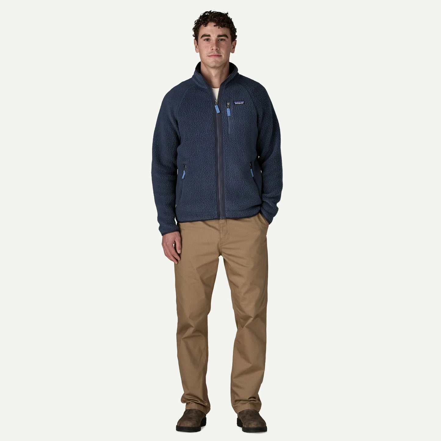 Men's Retro Pile Fleece Jacket - US 9316
