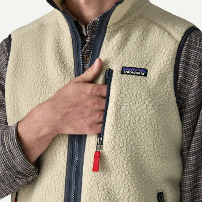 Men's Retro Pile Fleece Vest - US 7216