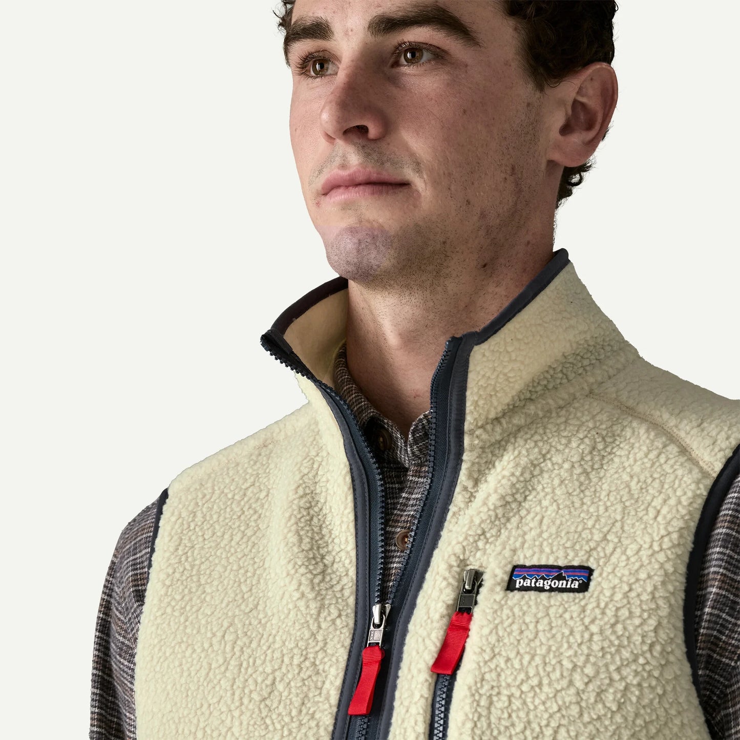 Men's Retro Pile Fleece Vest - US 2796