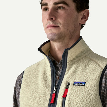 Men's Retro Pile Fleece Vest - US 9719