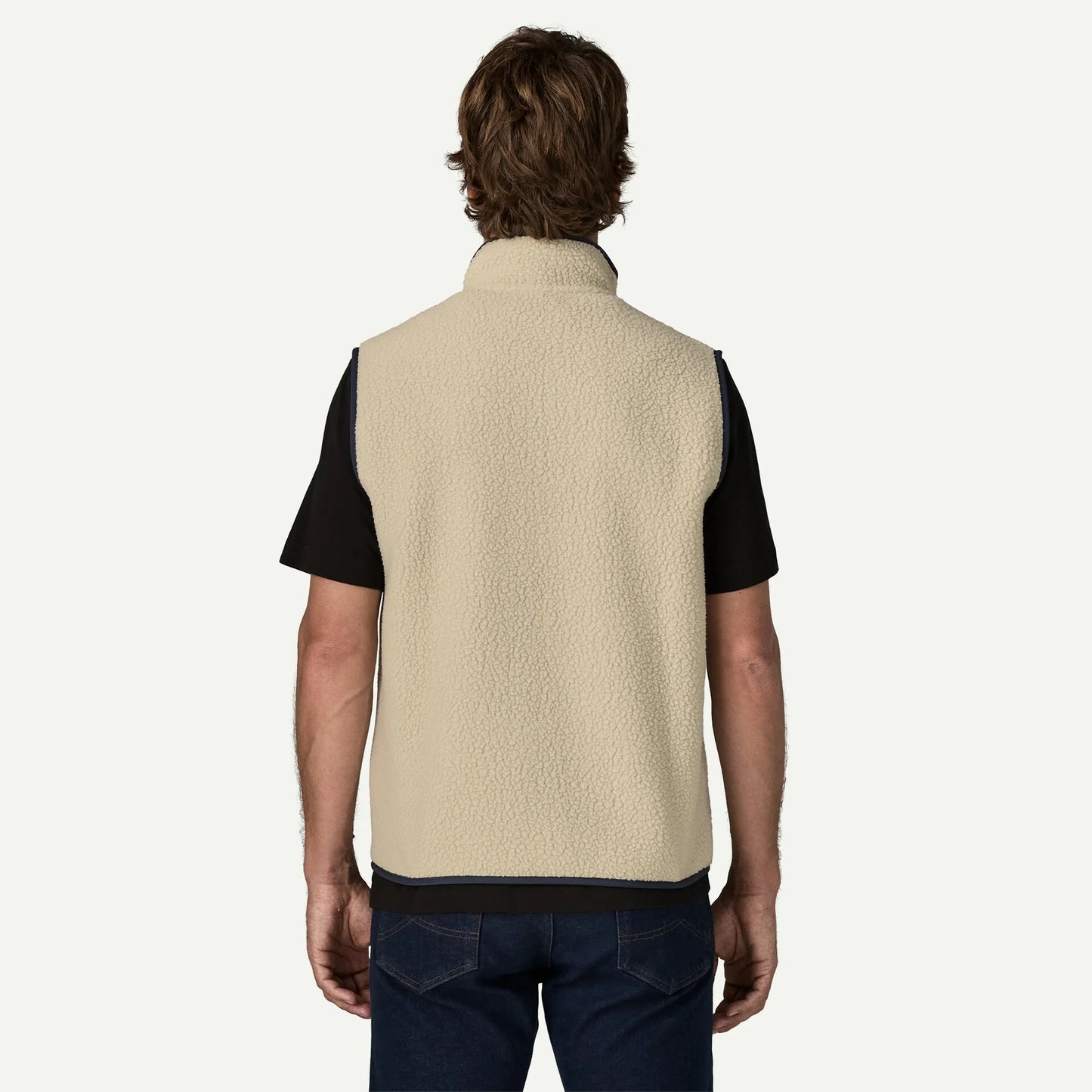 Men's Retro Pile Fleece Vest - US 8037