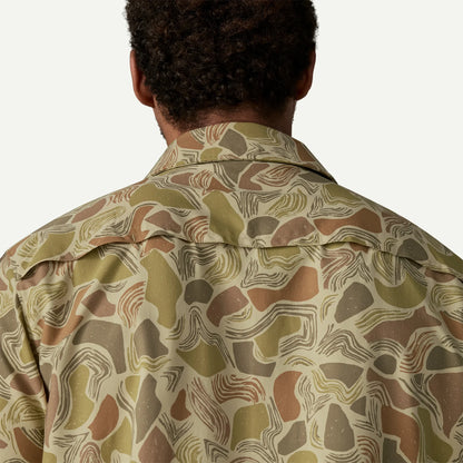 Men's Short-Sleeved Self-Guided Sun Shirt - US 3608