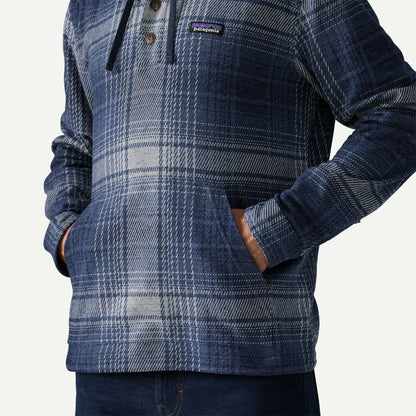 Men's Stretch Fjord Flannel Pullover Hoody - US 6572