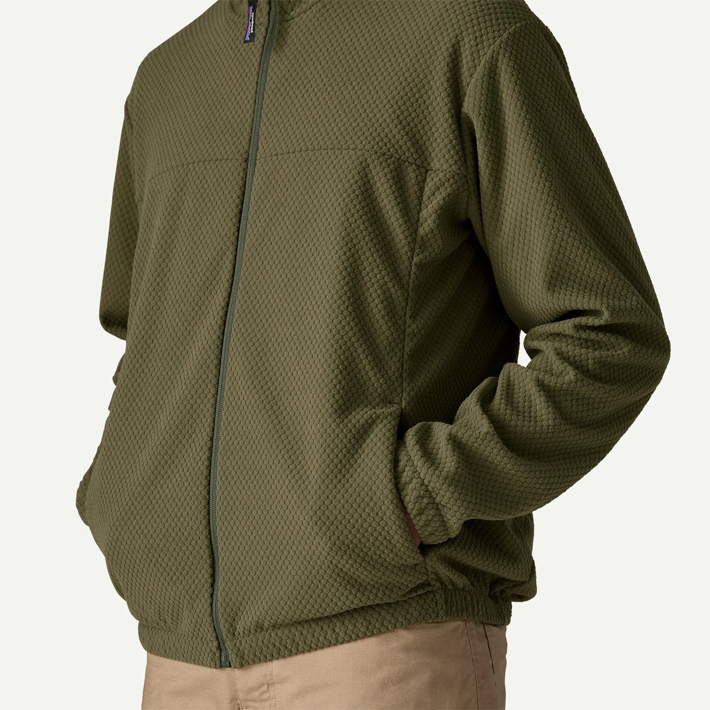 Men's Textured Fleece Hoody - US 7639