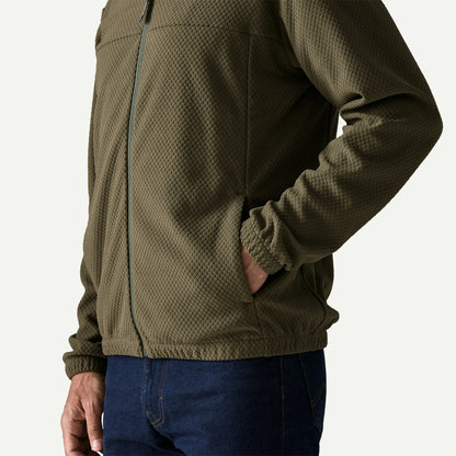 Men's Textured Fleece Jacket - US 4050