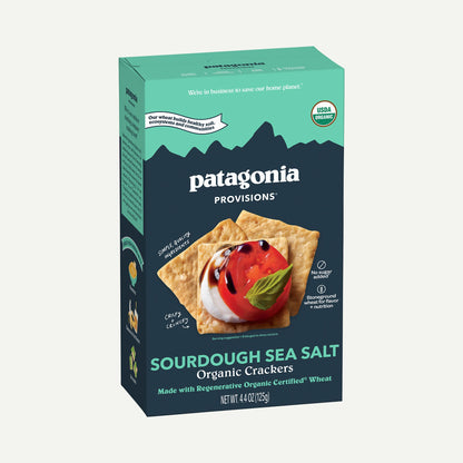 Organic Sourdough Sea Salt Crackers - US 4616