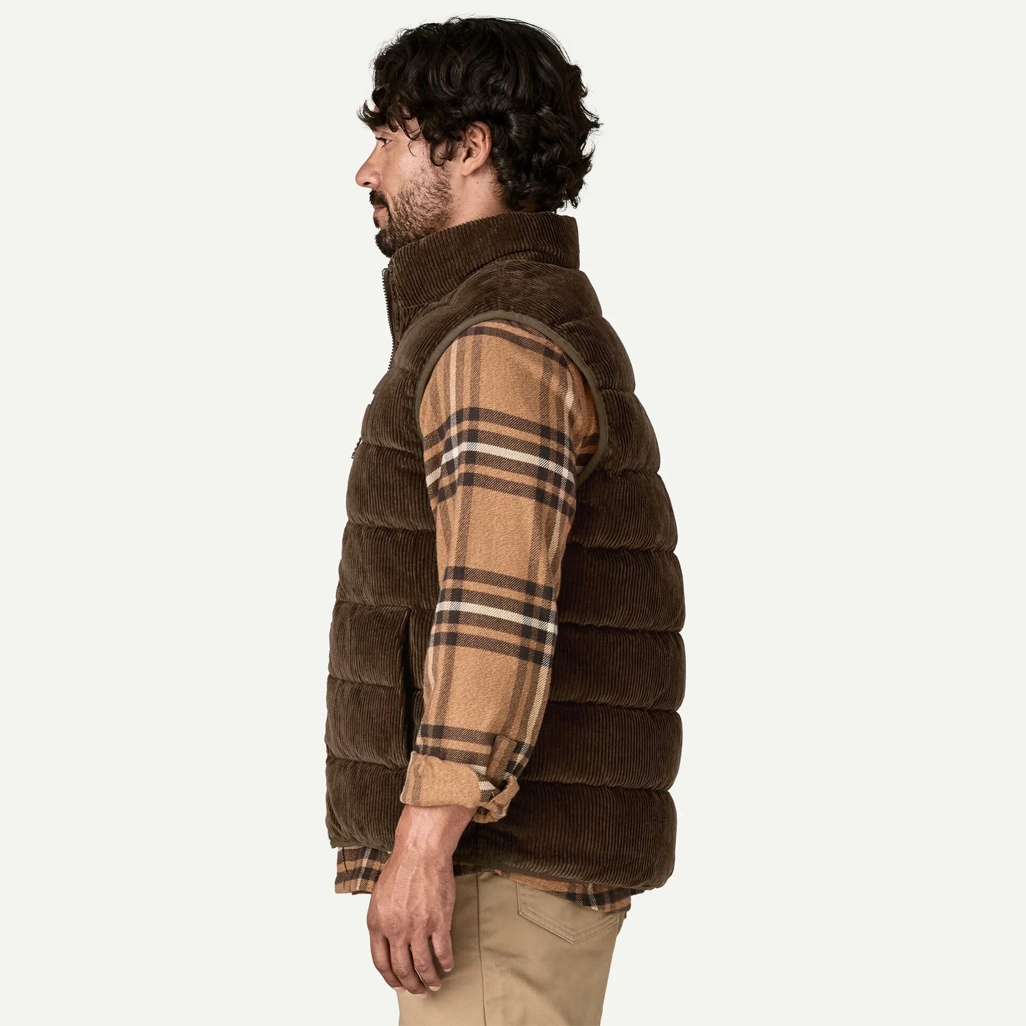 Reversible Cotton Down Vest - US 6091