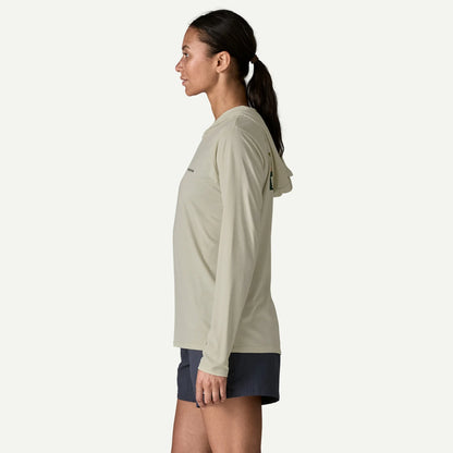Women's Capilene® Cool Daily Hoody - Boardshort Logo - US 9796