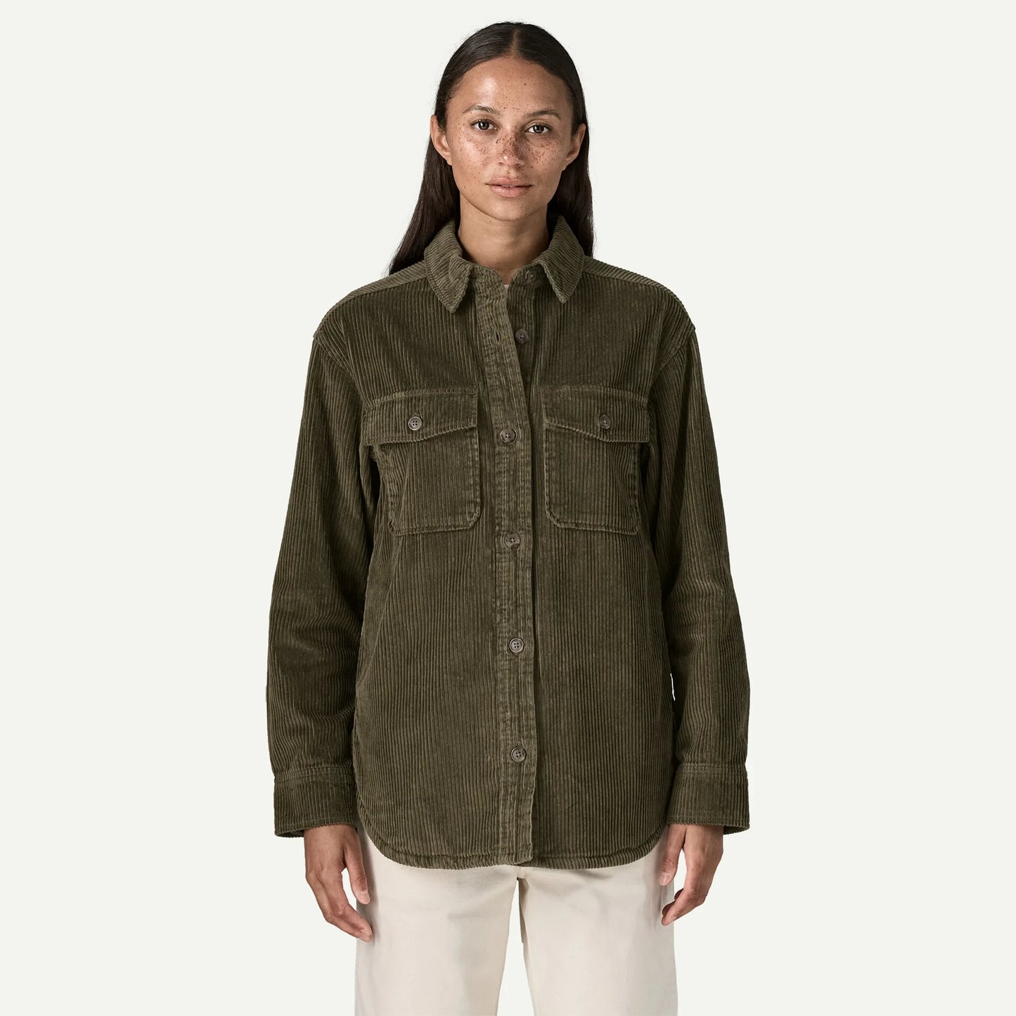 Women's Corduroy Overshirt Jacket - US 0226