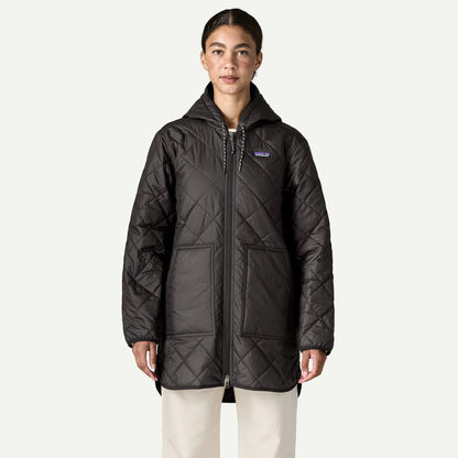 Women's Diamond Quilted Parka - US 8497