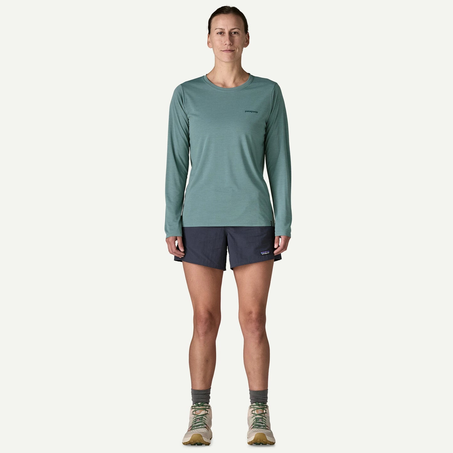 Women's Long-Sleeved Capilene® Cool Daily Shirt - Boardshort Logo - US 0923