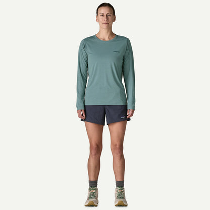 Women's Long-Sleeved Capilene® Cool Daily Shirt - Boardshort Logo - US 8772