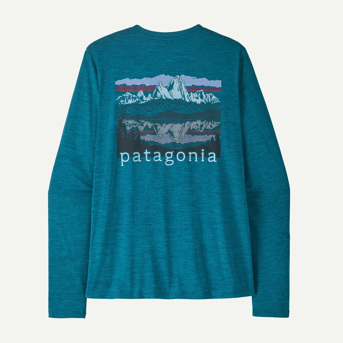 Women's Long-Sleeved Capilene® Cool Daily Shirt - Fitz Roy Foothills - US 5295