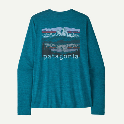 Women's Long-Sleeved Capilene® Cool Daily Shirt - Fitz Roy Foothills - US 5295
