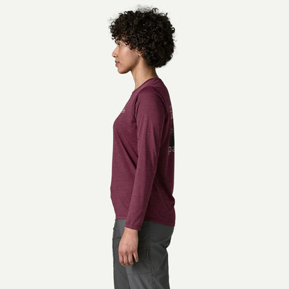 Women's Long-Sleeved Capilene® Cool Daily Shirt - Fitz Roy Foothills - US 1922