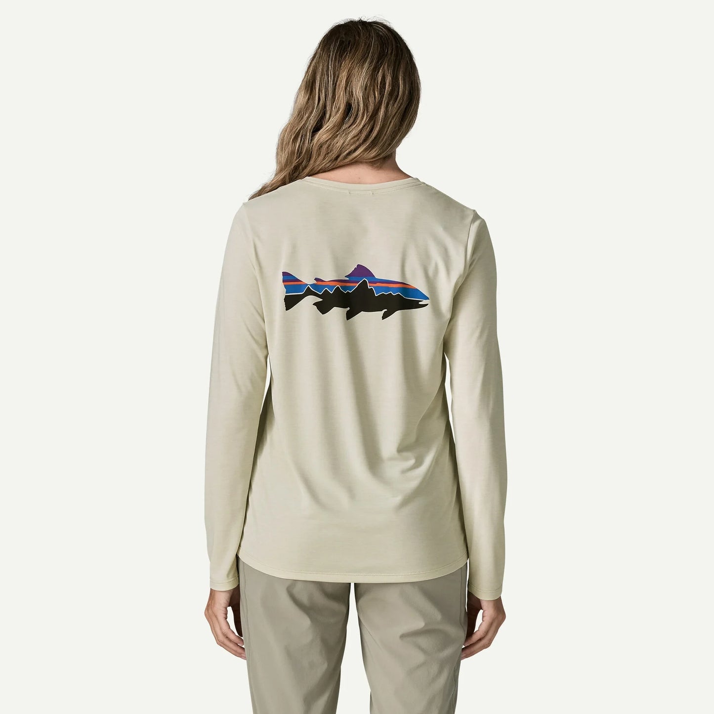 Women's Long-Sleeved Capilene® Cool Daily Shirt - Fitz Roy Trout - US 9330