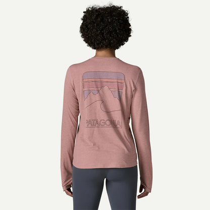 Women's Long-Sleeved Capilene® Cool Sun Shirt - Peak Visions - US 9277