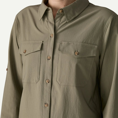 Women's Long-Sleeved Self-Guided Sun Shirt - US 6500