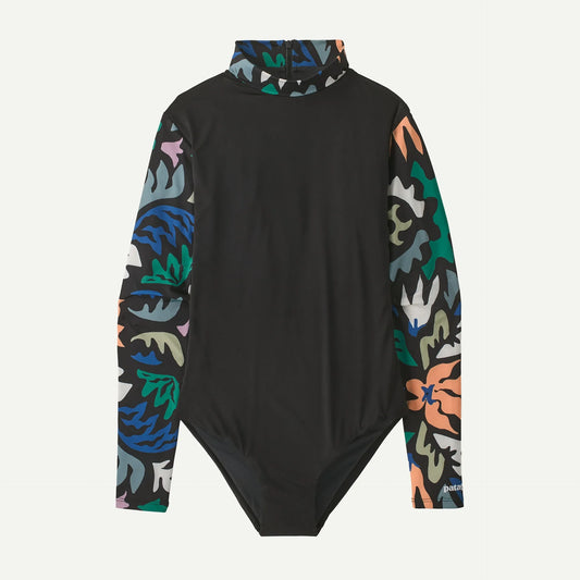 Women's Long-Sleeved Swell Seeker One-Piece Swimsuit - US 6266
