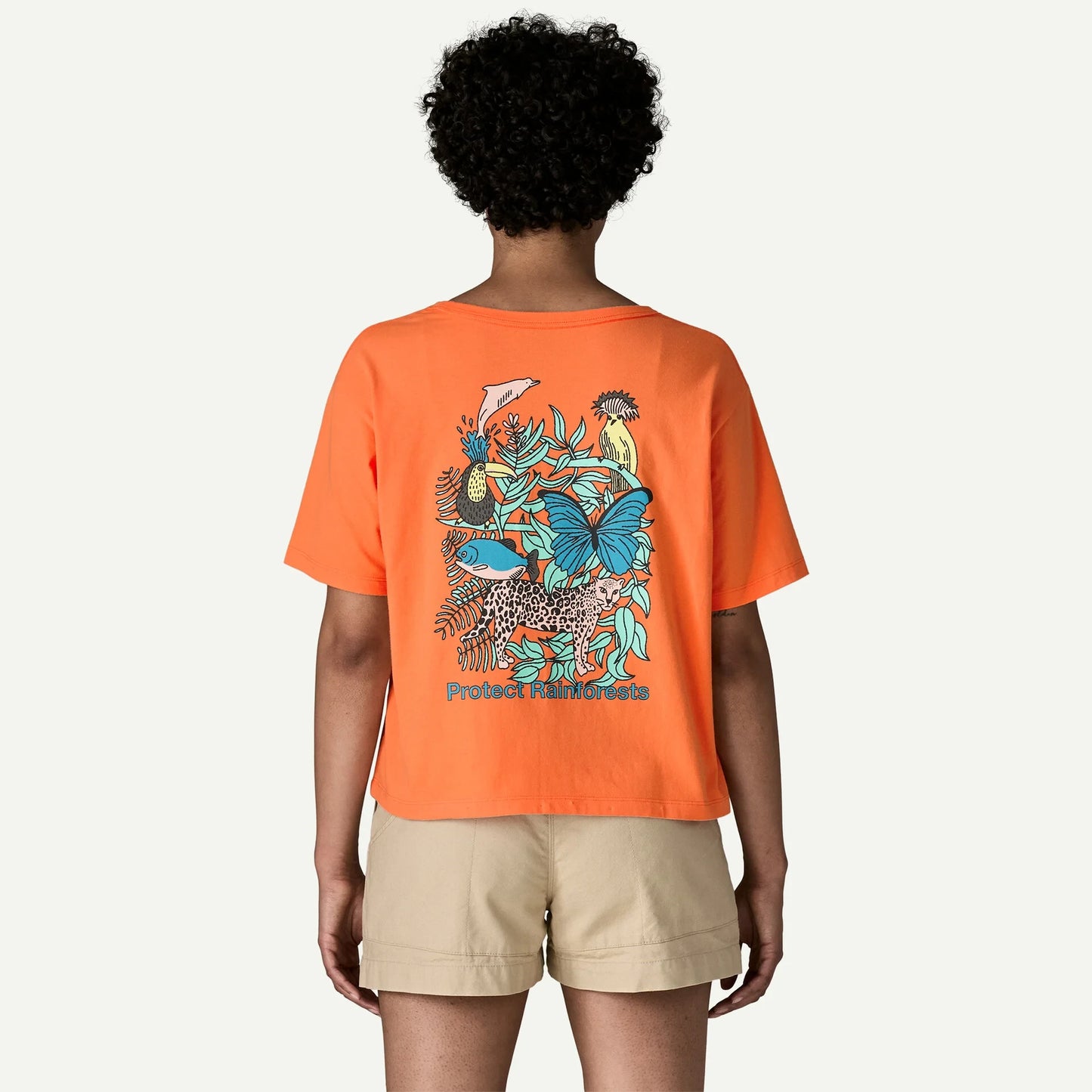 Women's Protect Rainforests Easy-Cut T-Shirt - US 8214