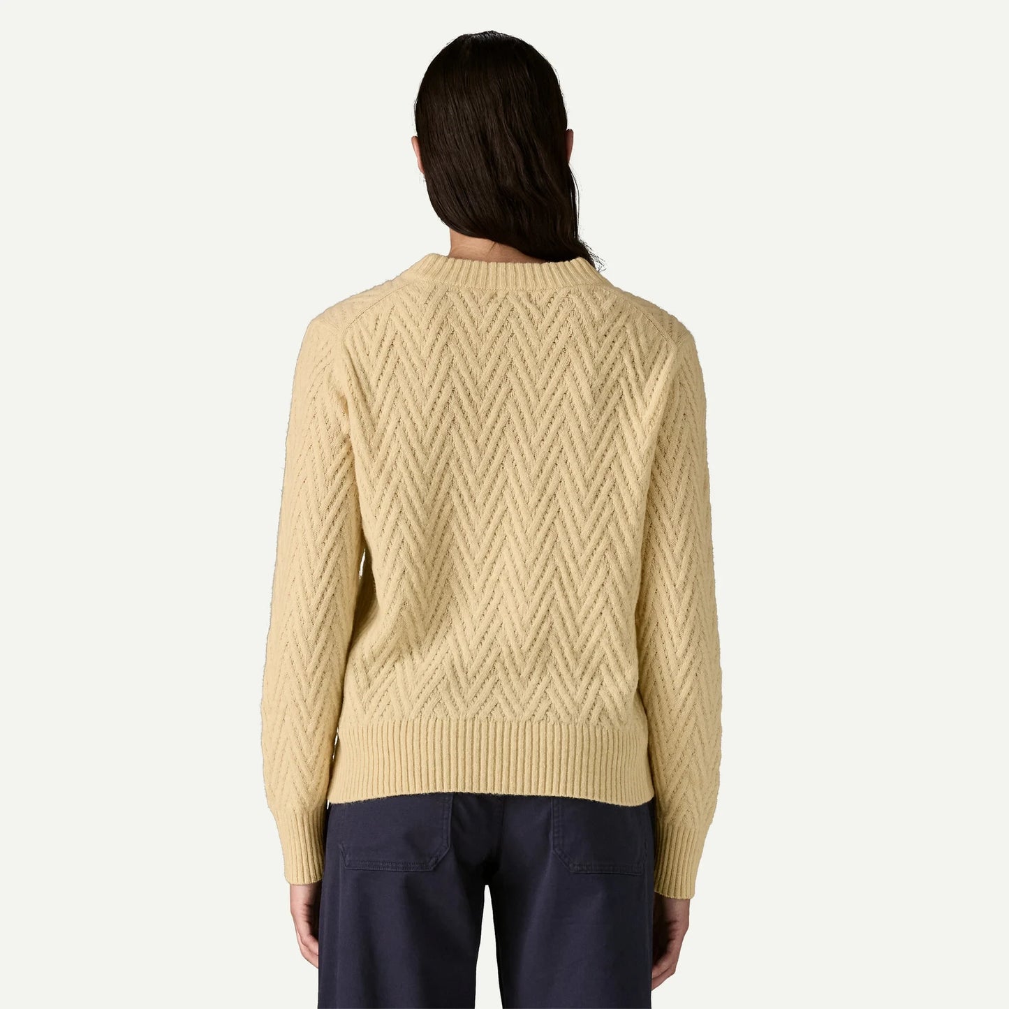 Women's Recycled Wool-Blend Crewneck Sweater - US 2150
