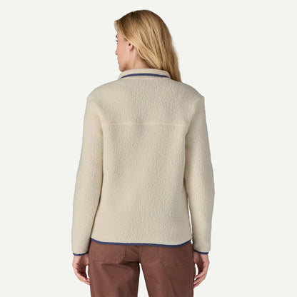 Women's Retro Pile Fleece Jacket - US 8341