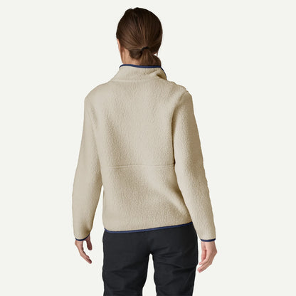 Women's Retro Pile Fleece Marsupial Pullover - US 8990