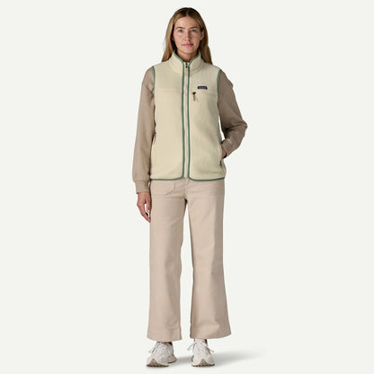 Women's Retro Pile Fleece Vest - US 5810