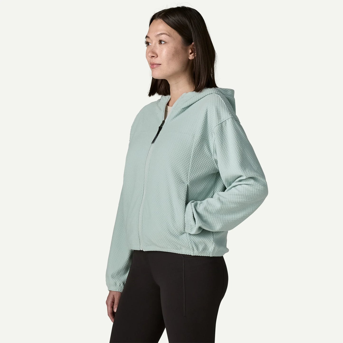 Women's Textured Fleece Hoody - US 3351