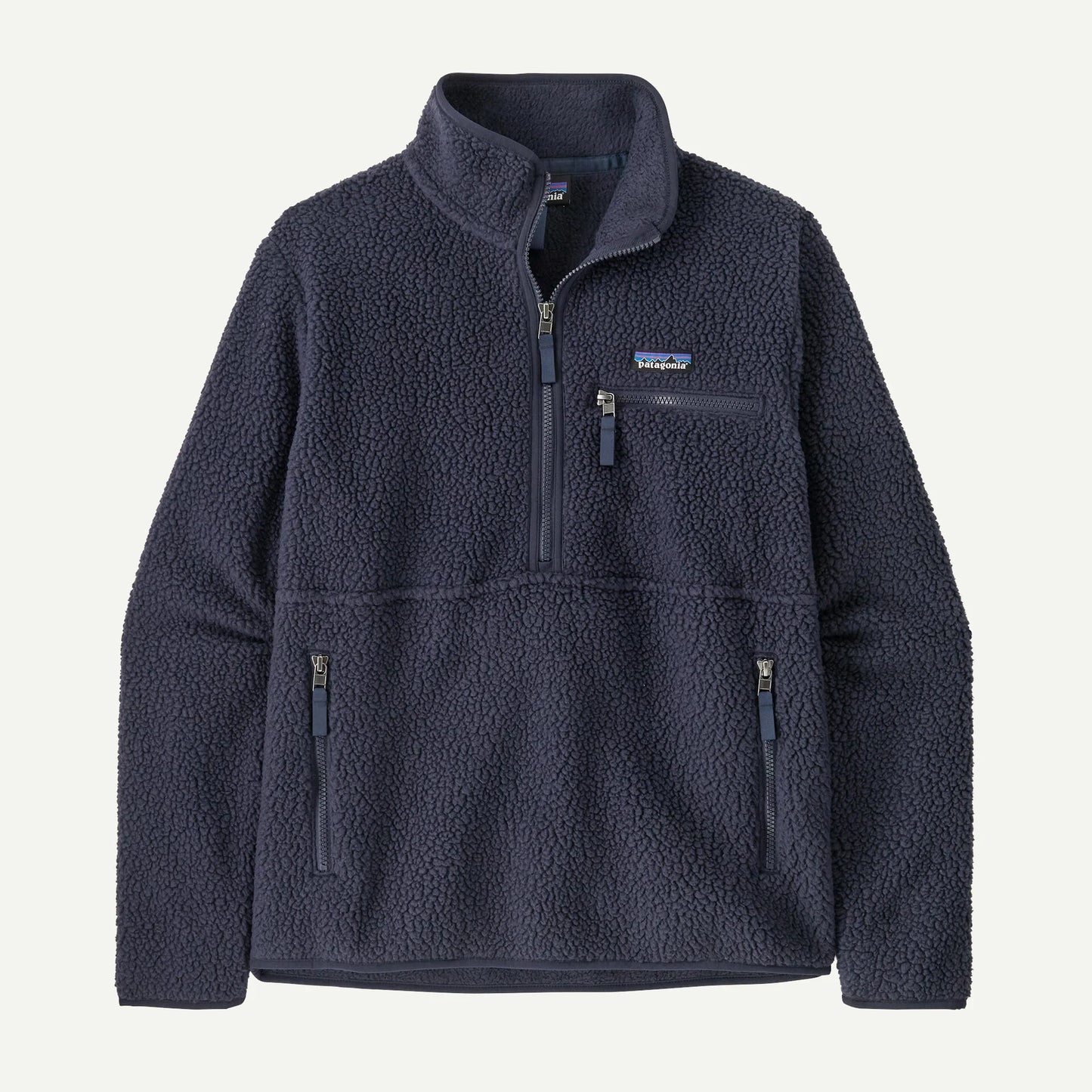 Women's Retro Pile Fleece Marsupial Pullover - US 2056
