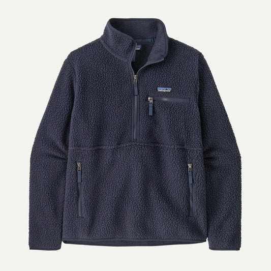 Women's Retro Pile Fleece Marsupial Pullover - US 2056