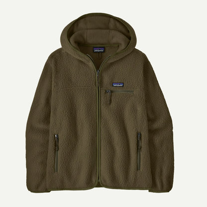 Women's Retro Pile Fleece Hoody - US 4640