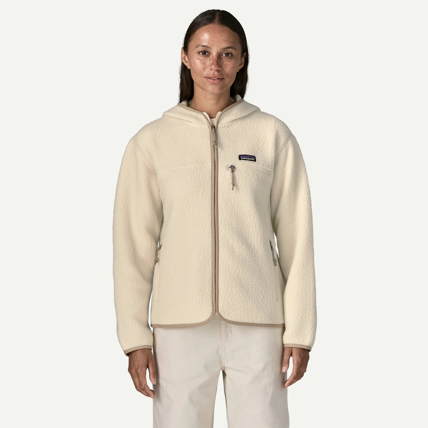 Women's Retro Pile Fleece Hoody - US 2751