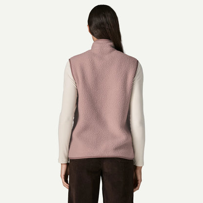 Women's Retro Pile Fleece Vest - US 2464