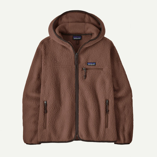 Women's Retro Pile Fleece Hoody - US 6264