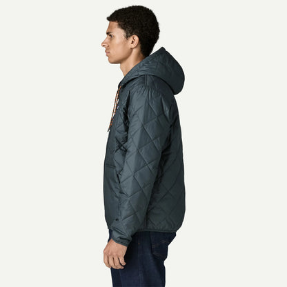 Men's Diamond Quilted Bomber Hoody - US 8691