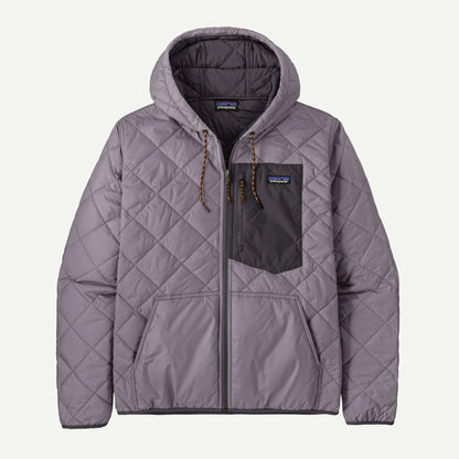 Men's Diamond Quilted Bomber Hoody - US 4858